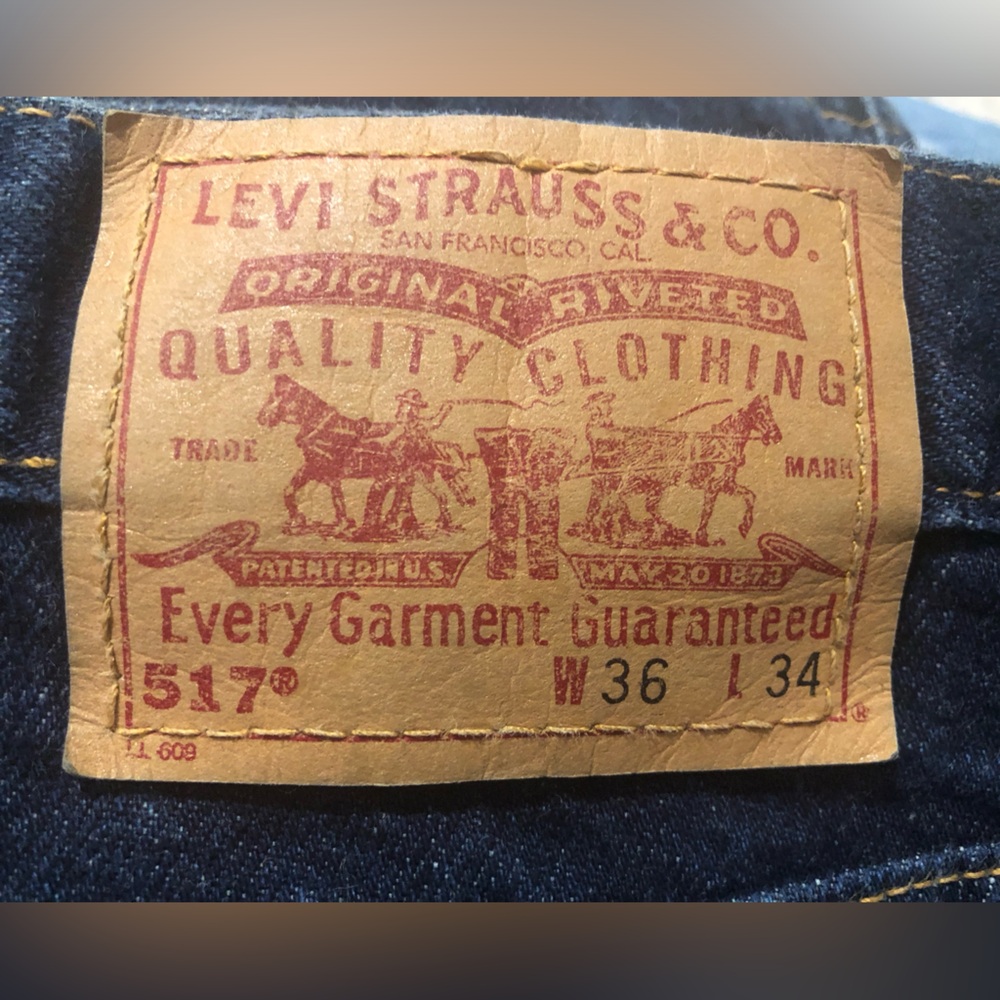 Levi’s 517 vintage bootcut made in USA red tab